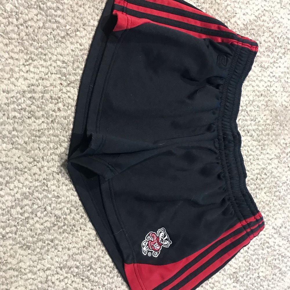 Wisconsin badger mascot shorts